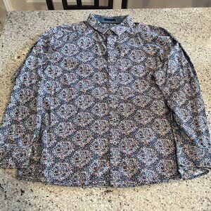 Johnston & Murphy Men's Long Sleeve Button-Down